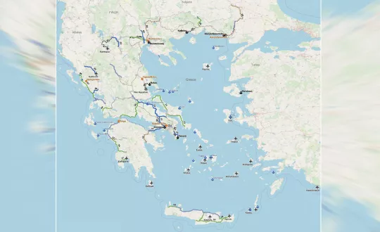 Δείτε τι έργα υποδομών περιλαμβάνει το Εθνικό Στρατηγικό Σχέδιο Μεταφορών.