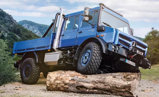 Η Daimler Trucks, με μπροστάρη τα φορτηγά Mercedes, θα δείξει στην Έκθεση Bauma 2019 μία γκάμα εργοταξιακών οχημάτων που καλύπτουν κάθε πιθανή μεταφορική εφαρμογή στο εργοτάξιο, και τον κατασκευαστικό κλάδο. 