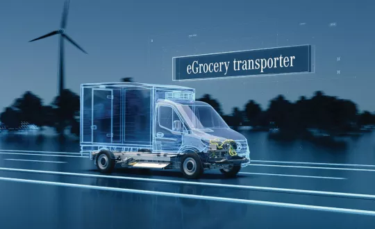 Υπό εξέλιξη το eSprinter της επόμενης γενιάς.