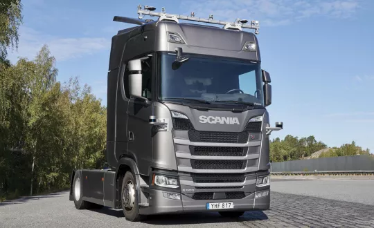 Ο αυτόνομος τράκτορας επιπέδου 4 της Scania.
