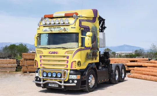 scania με αερογραφίες 