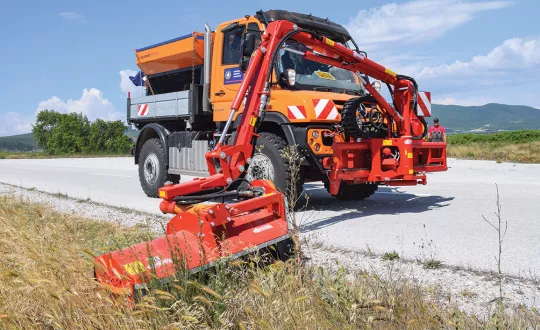 unimog χορτοκοπτικό