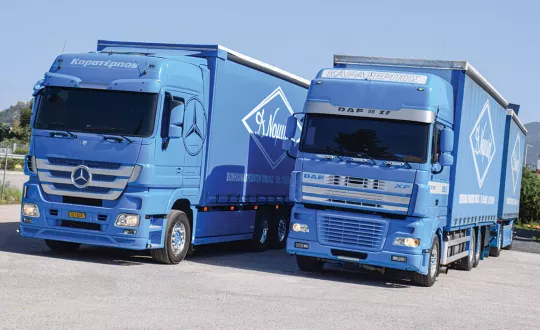 Το DAF και το Actros του Άρη Καρατέρπου