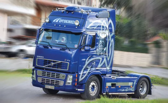 Το Volvo FH Βίκινγκ του Δημήτρη Λιανού