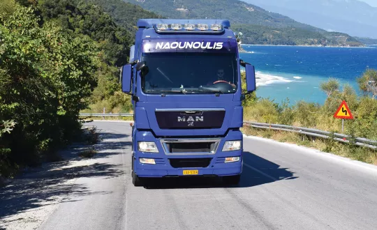 Με MAN TGX 18.440 από Θεσσαλονίκη μέχρι Αγιόκαμπο