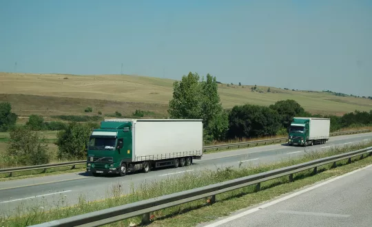 φορτηγά στην εθνική