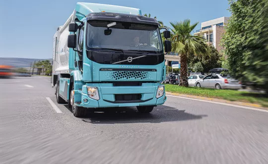 Με Volvo FE Electric για δουλειά στην πόλη