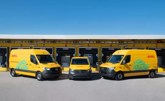 DHL Express και Mercedes-Benz 