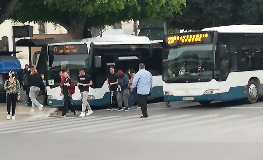 αστικά λεωφορεία