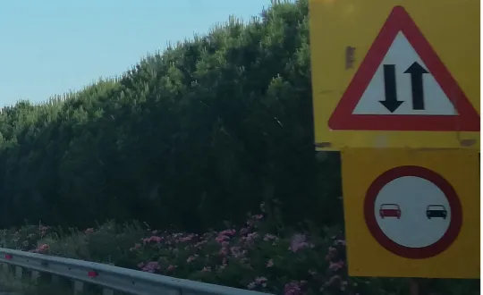 πινακίδες εθνικής οδού