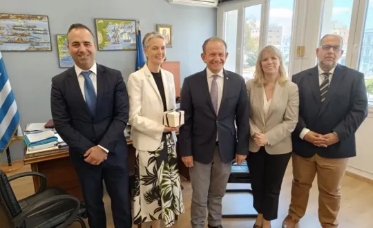 Επανήλθε το θέμα της σύνδεσης Βόλου-Αλεξάνδρειας Αιγύπτου