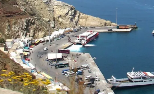 Φωτό: Λιμάνι Σαντορίνης