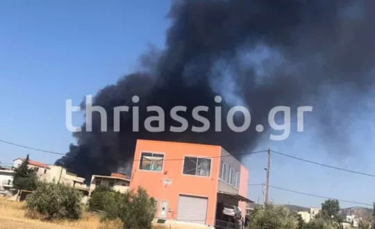 φωτιά ασπρόπυργος