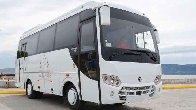 Το νέο Temsa Prestij SX σε κυκλοφορία από γνωστή ξενοδοχειακή, τουριστική εταιρεία της Κρήτης