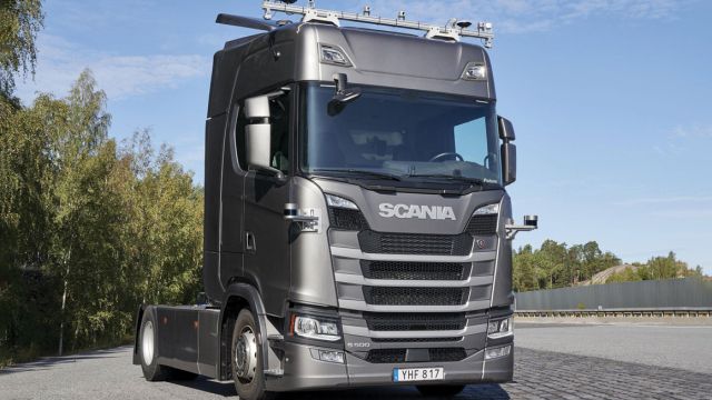 Ο αυτόνομος τράκτορας επιπέδου 4 της Scania.