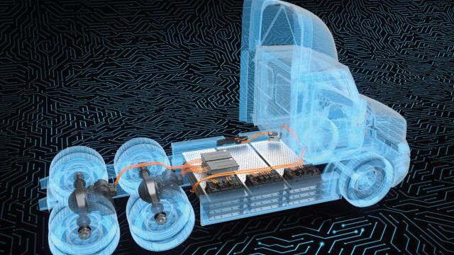 Τράκτορες και ηλεκτρικά φορτηγά θα εξοπλίζονται με δύο ηλεκτροκινητήρες των 180 HP ο καθένας -σύνολο ιπποδύναμης 360 HP -η συνολική ροπή των οποίων είναι ιδιαίτερα υψηλή και φτάνει στιγμιαία μέχρι τα 16.000 Nm. 