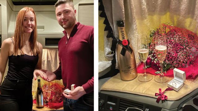 Ευχόμαστε στον Γιάννη και τη Γεωργία κάθε ευτυχία και καλά στέφανα. 