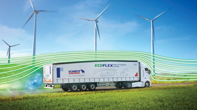 Η ροή αέρα πάνω από το κυρτό αμάξωμα του EcoFLEX.