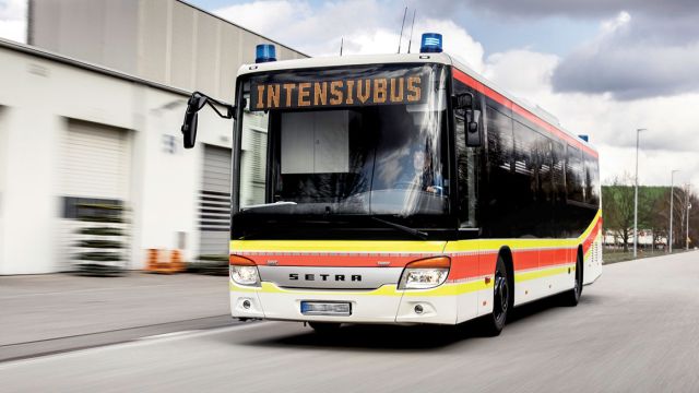 Setra S 415 LE Multi Class για επείγουσα μεταφορά ασθενών 
