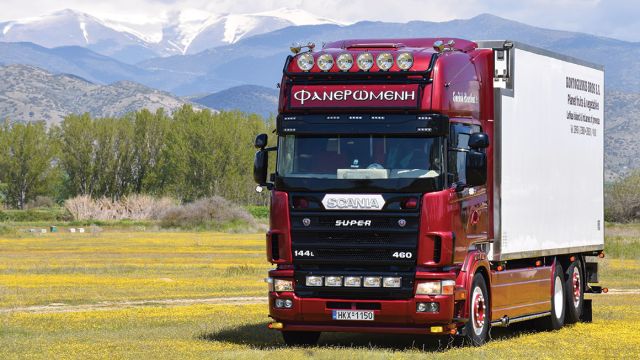Το super Scania του Ανδρές και του Χάρη Κοντογιάννη
