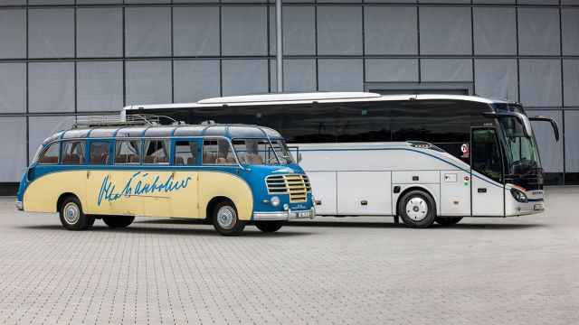 Ο πρόγονος όλων των Setra, και η επετειακή έκδοση για τα 70 χρόνια του κατασκευαστή