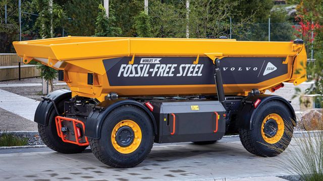 Η Volvo κατασκεύασε όχημα από «ανανεώσιμο» χάλυβα