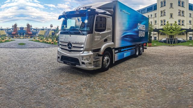 Οδηγούμε το Ηλεκτρικό Mercedes-Benz eActros 