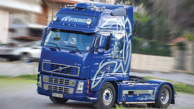 Το Volvo FH Βίκινγκ του Δημήτρη Λιανού
