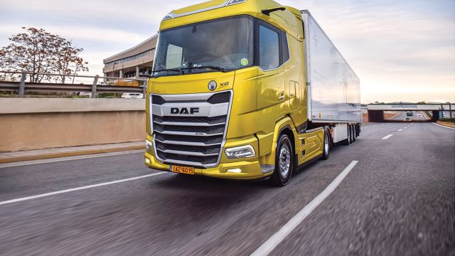 Με DAF XG στη διεθνή μεταφορά