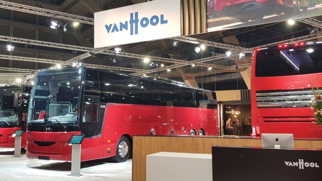Εντός έδρας η Van Hool με πλήθος εκθεμάτων