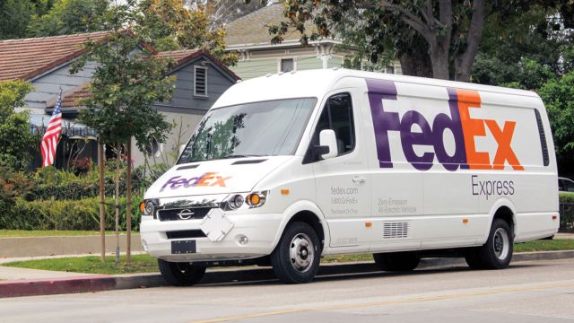 Η FedEx Corp. θα αποκτήσει 1.000 ηλεκτροκίνητα βαν, Chanje V8100.