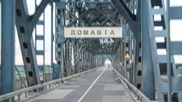 Γέφυρα στον Δούναβη από Βουλγαρία προς Ρουμανία