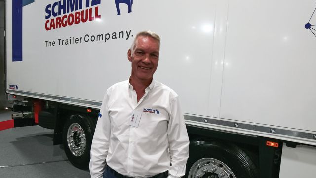 Ο κ. Roland W. Schacht,  Regional Director  Κεντρικής Ευρώπης,  Schmitz Cargobull