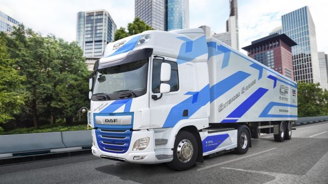 Συνολικά αναβαθμισμένο το ηλεκτρικό DAF CF Electric.
