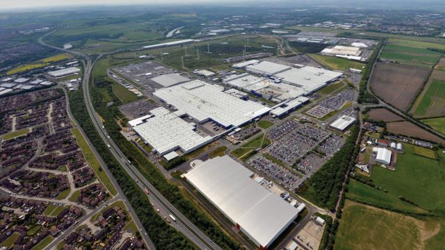 Το εργοστάσιο της Nissan στο Σάντερλαντ της Αγγλίας.