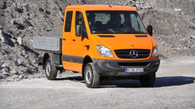4κίνητα τα Vito, Sprinter και Vario της Mercedes Benz