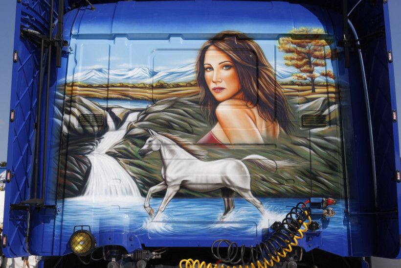 Best Truck Festival - Αερογραφίες