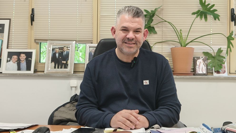 Ο αντιδήμαρχος δημοτικής αστυνομίας και κυκλοφοριακών παρεμβάσεων Λάρισας Κωνσταντίνος Αργυρόπουλος