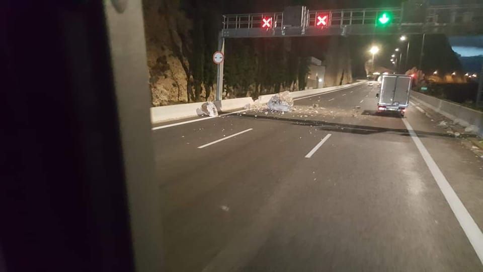 Κακιά Σκάλα Κατολισθηση