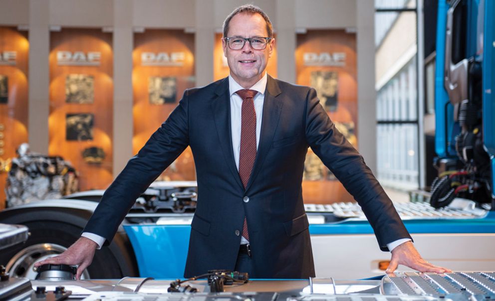 Ο πρόεδρος της DAF Trucks, Harry Wolters: «Η εταιρεία έδειξε μεγάλη αποφασιστικότητα, και προσαρμόστηκε στις έκτακτες συνθήκες».