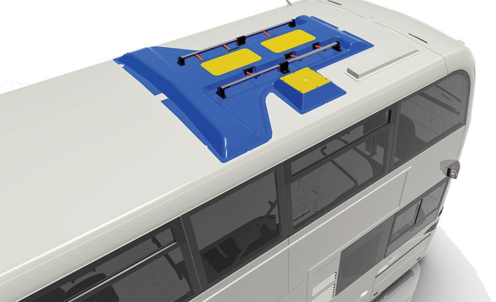 Το ηλεκτρικό, διώροφο BYD ADL Enviro400EV.