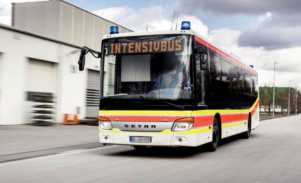 Setra S 415 LE Multi Class για επείγουσα μεταφορά ασθενών 