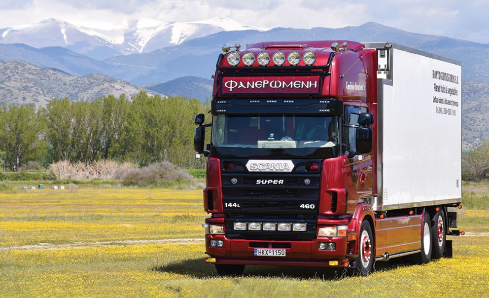 Το super Scania του Ανδρές και του Χάρη Κοντογιάννη