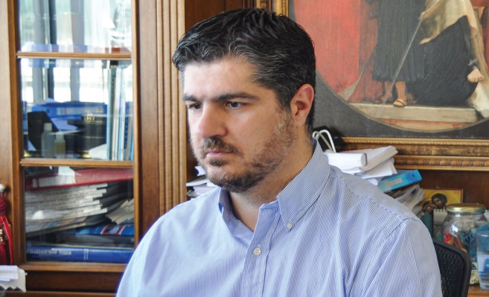 ο πρόεδρος του ΚΤΕΛ Αττικής, κ. Γιώργος Παπαδομιχελάκης.