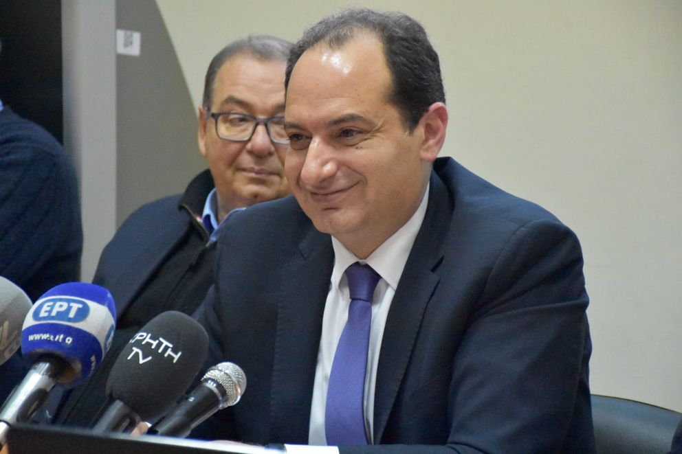 Δείτε τι δήλωσε σε Συνέντευξη Τύπου από το Ηράκλειο της Κρήτης, ο υπουργός Μεταφορών και Υποδομών, Χρήστος Σπίρτζης.