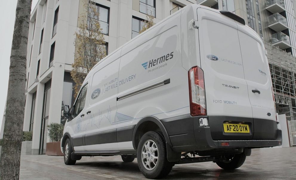 Συνεργασία Ford και Hermes στα έξυπνα logistics του Ην. Βασιλείου.