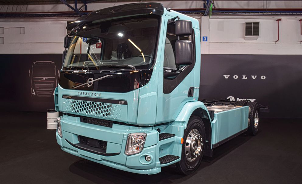 Πολλαπλές πρωτιές για τα ηλεκτρικά Volvo στη χώρα μας –όχι μόνο οι επισκέπτες  είδαν για πρώτη φορά από κοντά το νέο FE Electric αλλά και οι πρώτες παραγγελίες  για το εικονιζόμενο FM Electric είναι γεγονός!