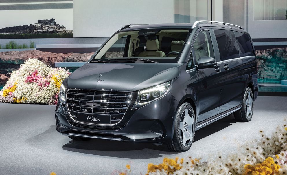 Η έκδοση Exclusive της  V-Class διεκδικεί τον  τίτλο του πιο πολυτελούς  μεσαίου MPV/shuttle της  παγκόσμιας αγοράς