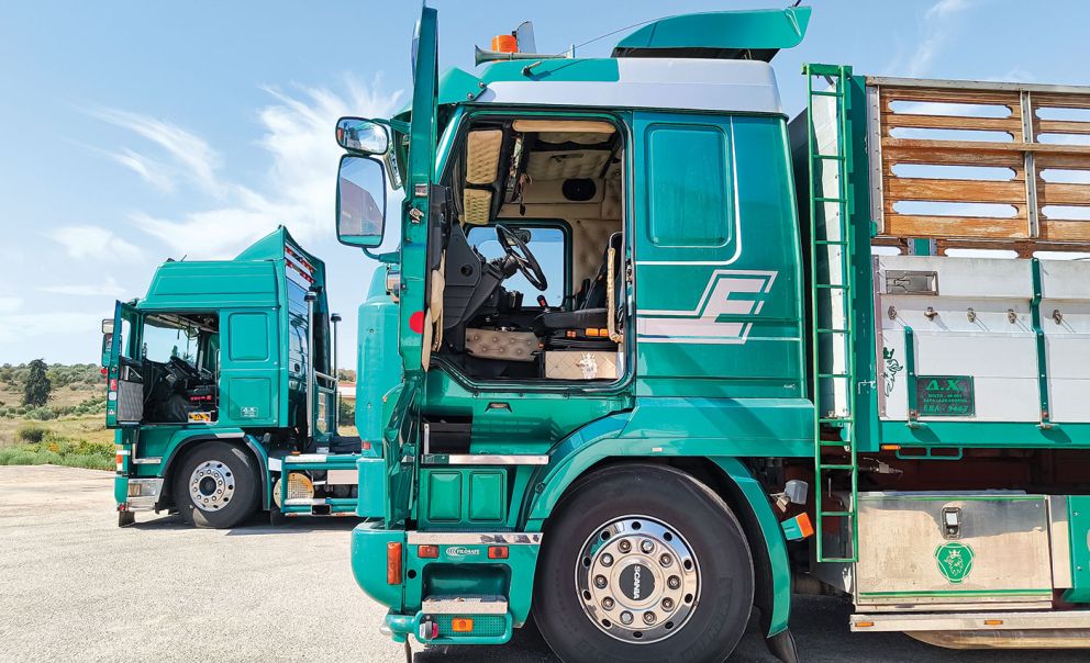 Η Globetrotter καμπίνα του Volvo είναι πιο άνετη από αυτήν του Scania
