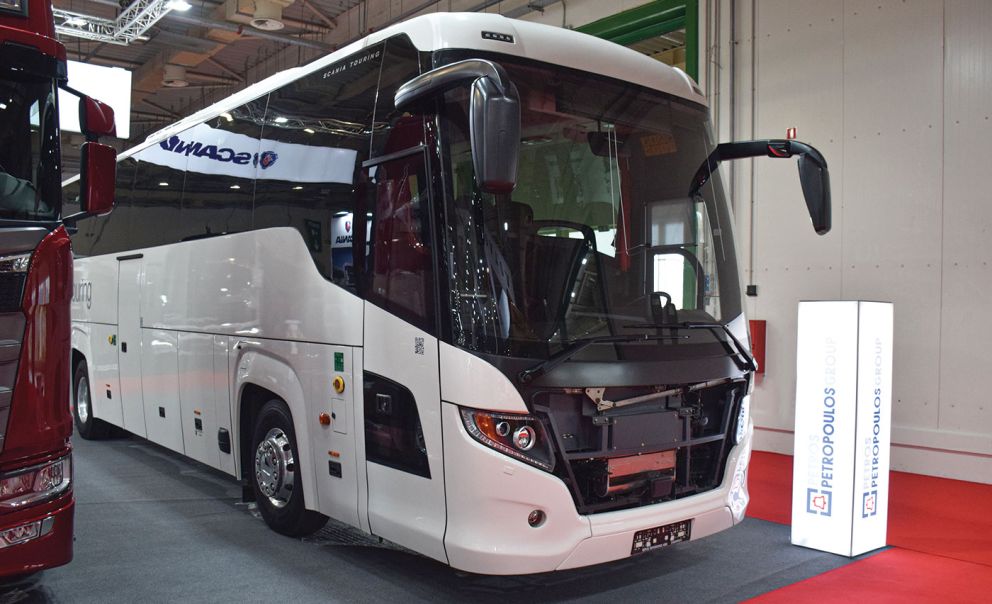 Το Scania Touring αποτελεί αξιόπιστη επιλογή για ΚΤΕΛ και τουριστικές επιχειρήσεις.
